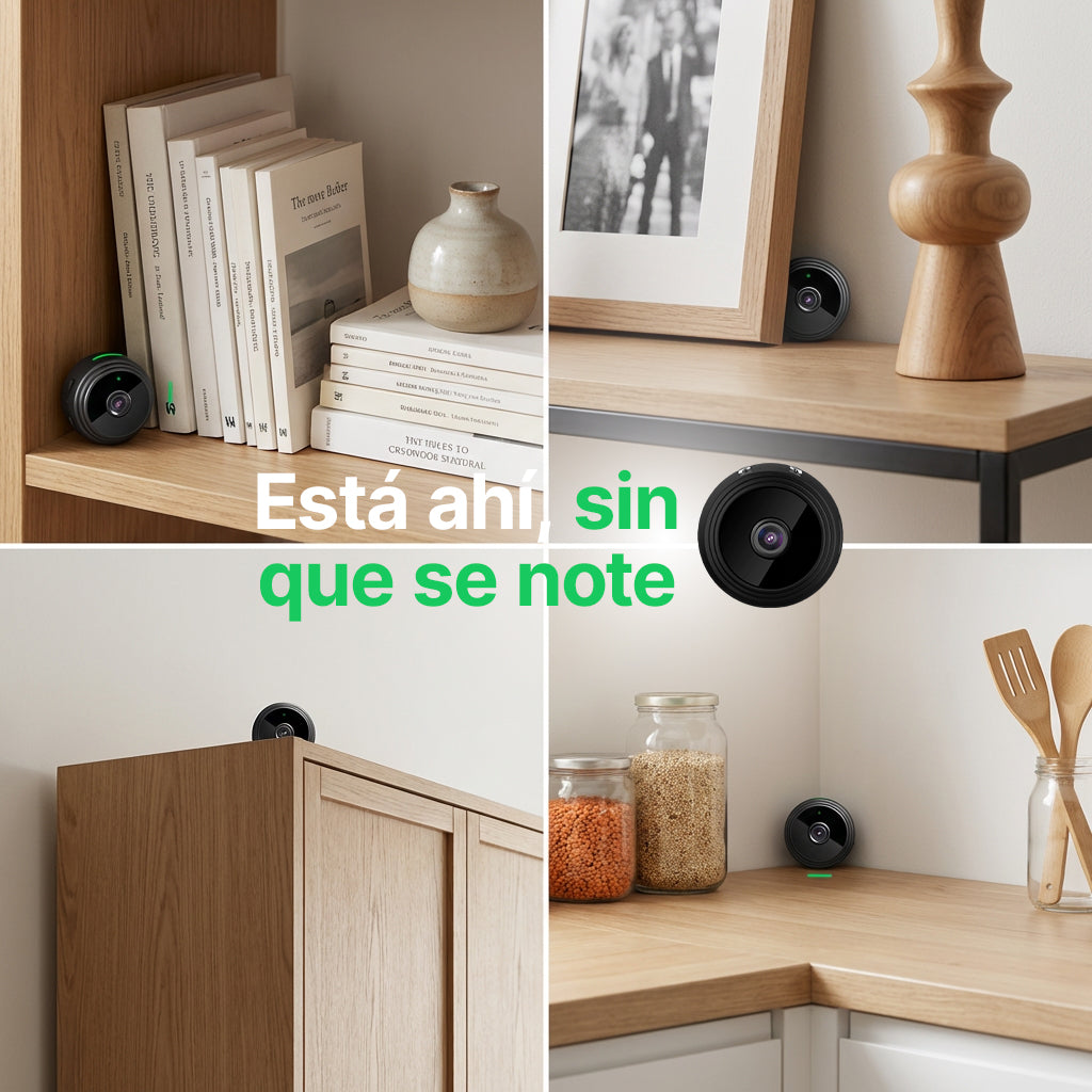 MiniCam WiFi - Conéctala y mira en vivo