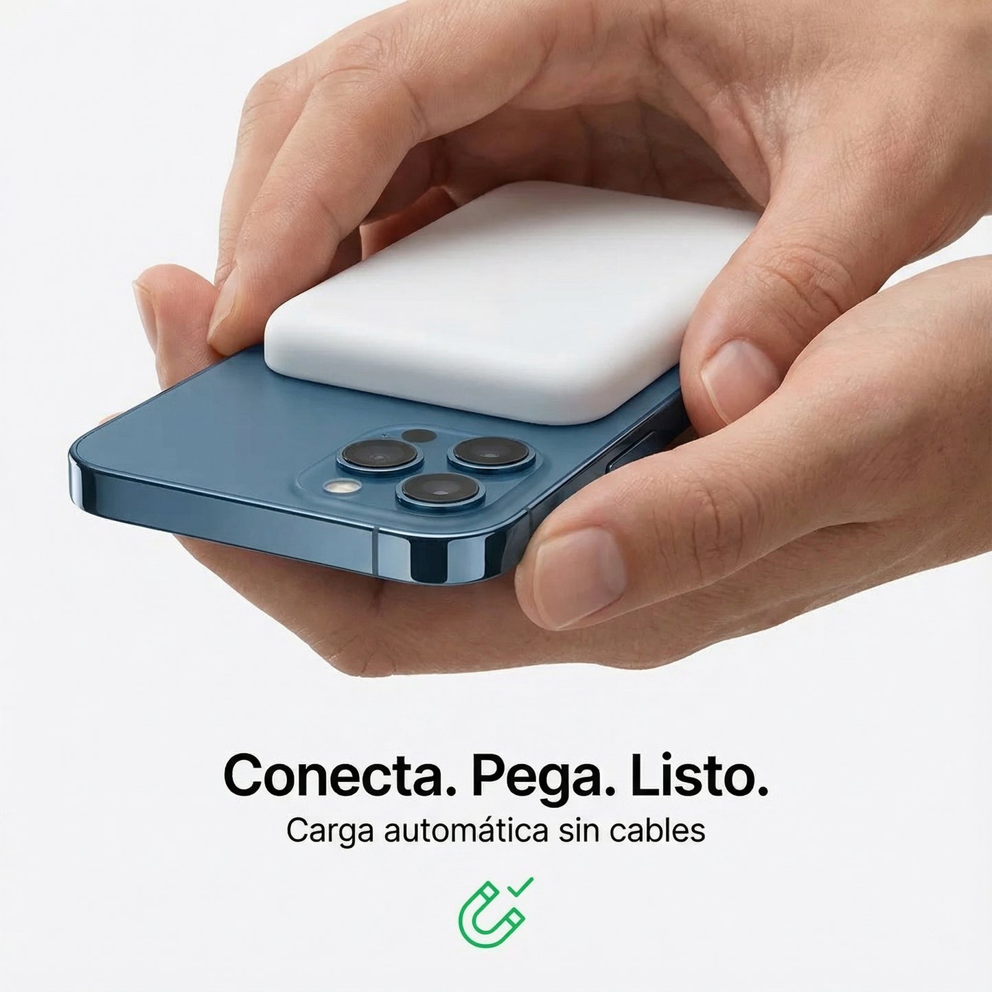 Batería Magnética Portátil – Carga Siempre Contigo