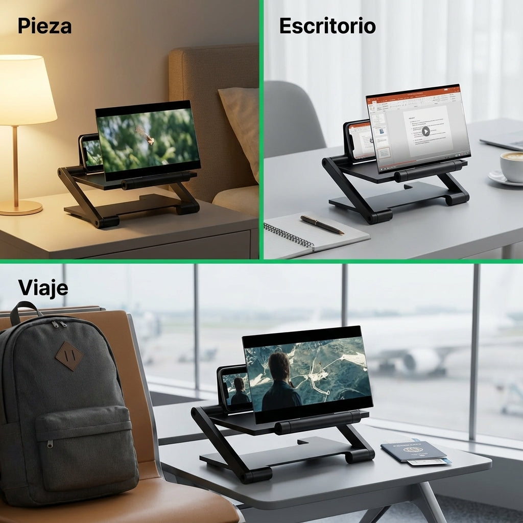 Amplificador de Pantalla Plegable HD