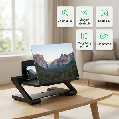 Amplificador de Pantalla Plegable HD