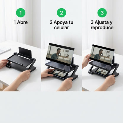 Amplificador de Pantalla Plegable HD