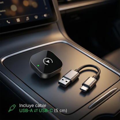 CarPlay y Android Auto inalámbricos - Sin cables