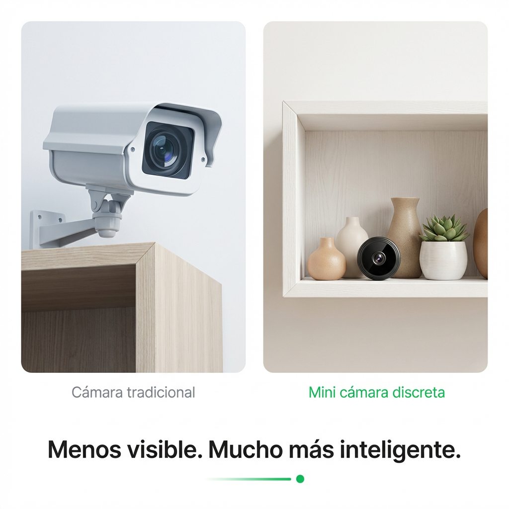 MiniCam WiFi - Conéctala y mira en vivo