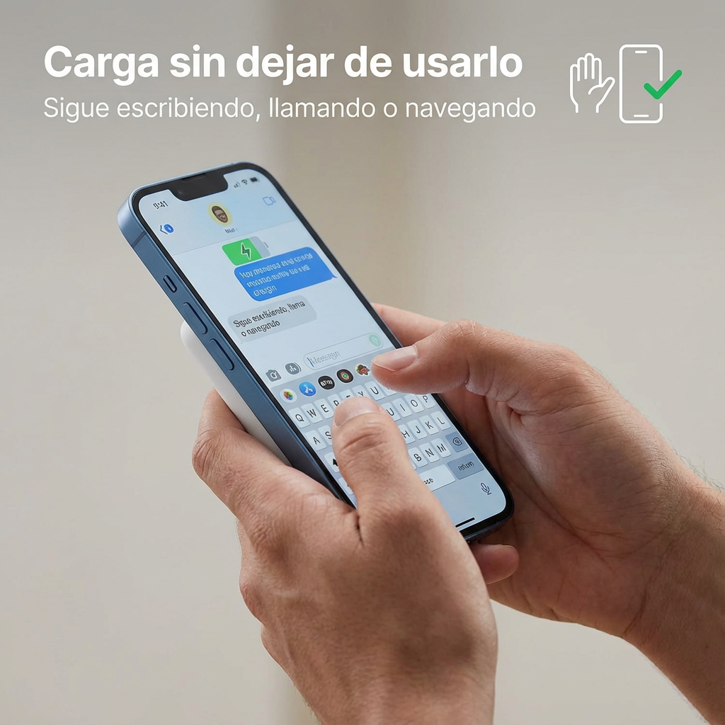 Batería Magnética Portátil – Carga Siempre Contigo