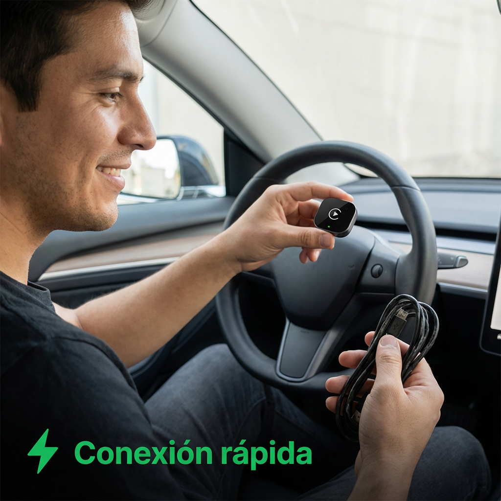 CarPlay y Android Auto inalámbricos - Sin cables
